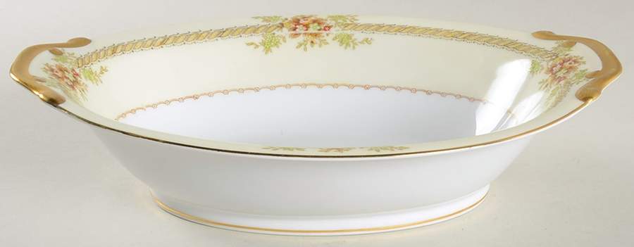 Irving 11" Oval Vegetable Bowl by Meito-1