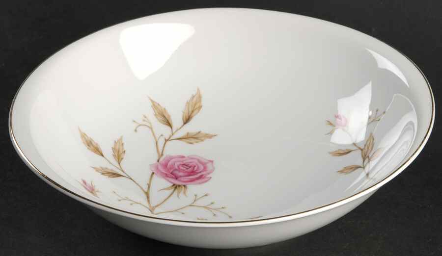 June Rose 9" Round Vegetable Bowl by Meito-1