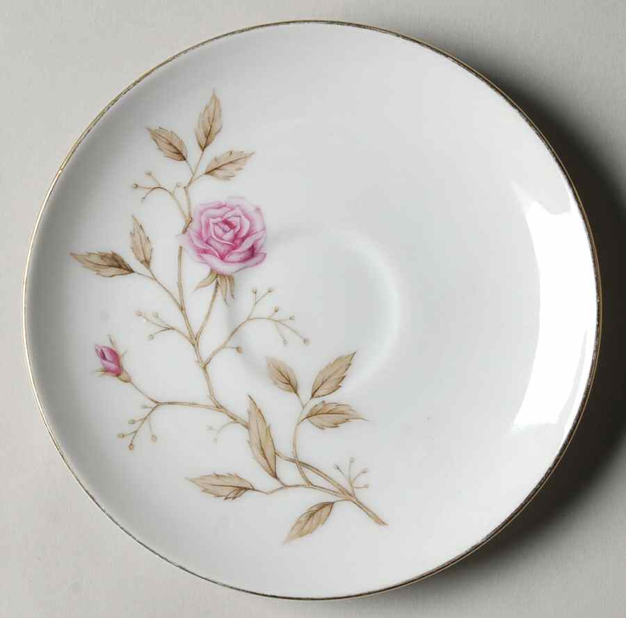 June Rose Saucer by Meito-1