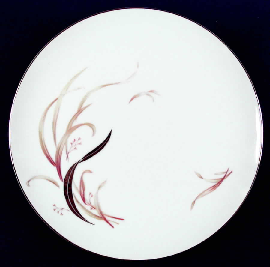 Keepsake (Gold Leaves on White) Dinner Plate by Meito-1