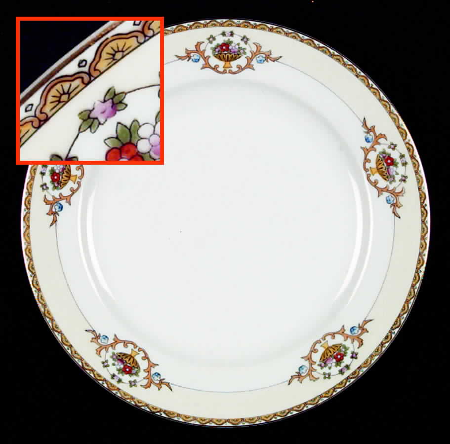 Kobe Dinner Plate by Meito-1