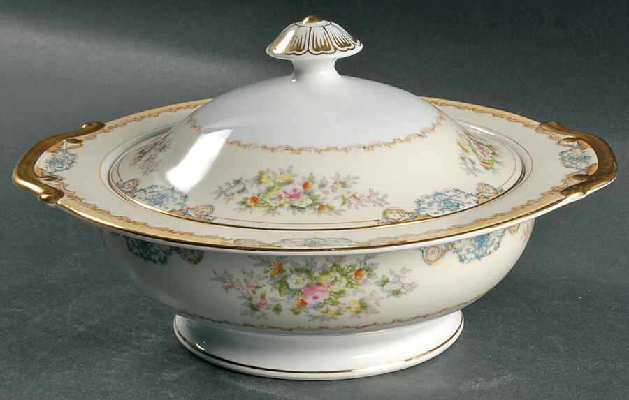 Langdon Round Covered Vegetable by Meito-1