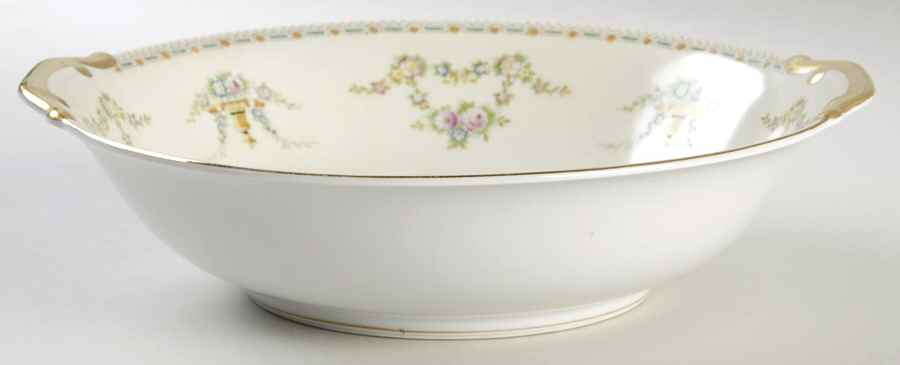 Laurel 10" Round Vegetable Bowl by Meito-1