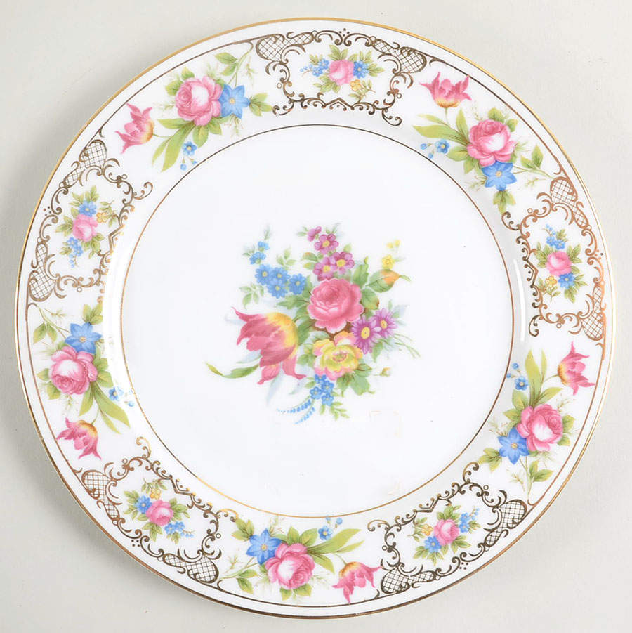 Lee Dresden Luncheon Plate by Meito-1