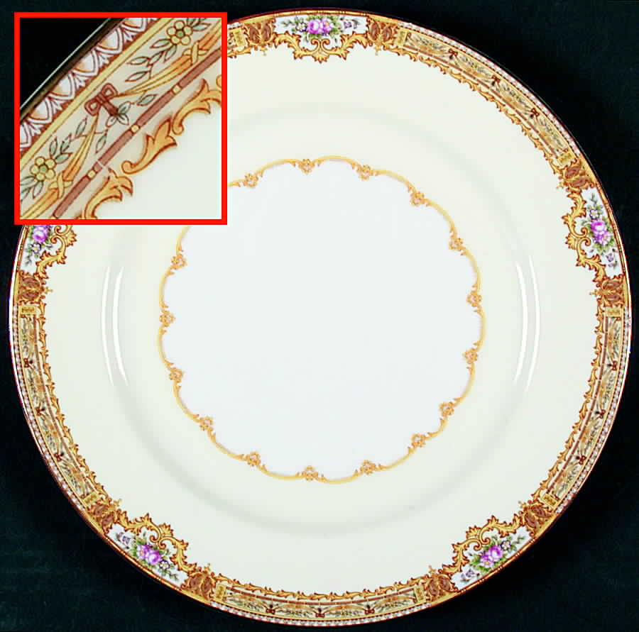 Leonora Dinner Plate by Meito-1