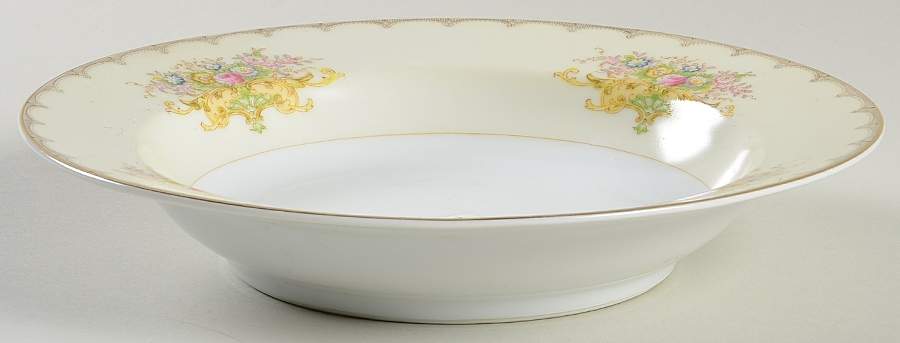 Linden Rim Soup Bowl by Meito-1