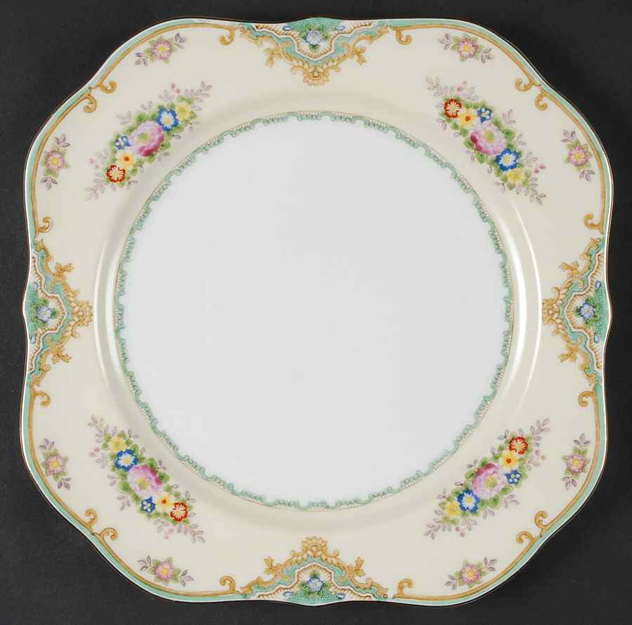 Lisbon Square Luncheon Plate by Meito-1