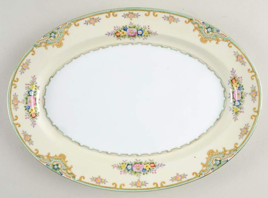 Lisbon 11" Oval Serving Platter by Meito-1
