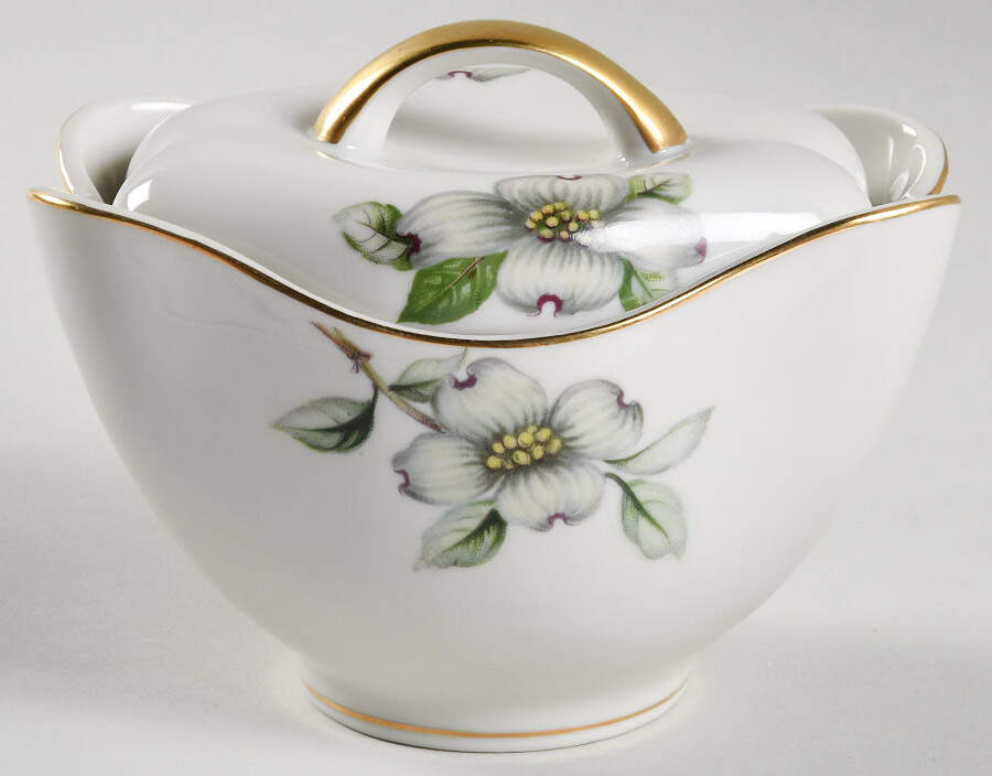 Livonia  Sugar Bowl & Lid by Meito-1