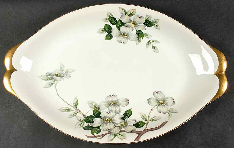 Livonia  18" Oval Serving Platter by Meito-1