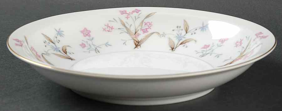 Lucille Rim Soup Bowl by Meito-1