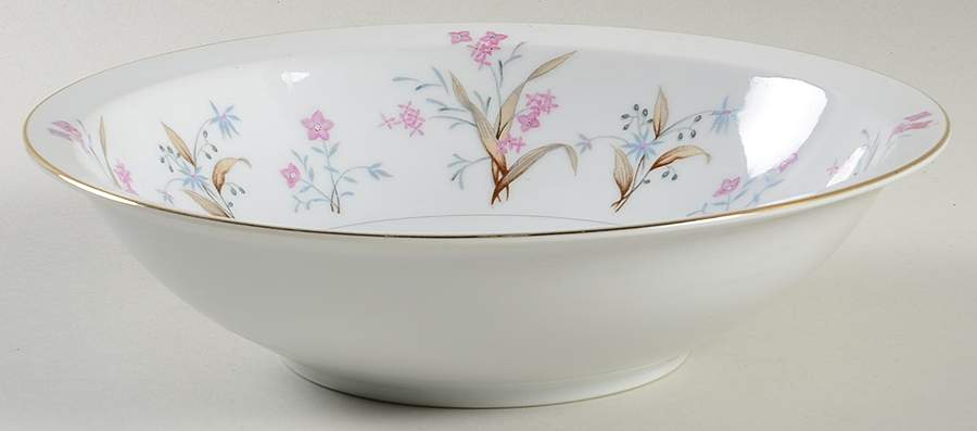 Lucille 9" Round Vegetable Bowl by Meito-1