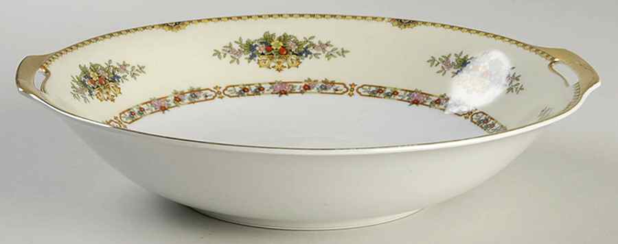 The Malta 10" Round Vegetable Bowl by Meito-1