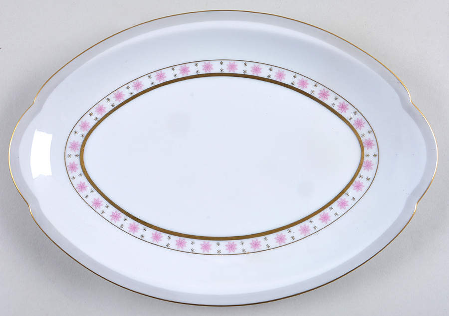 Manor 12" Oval Serving Platter by Meito-1
