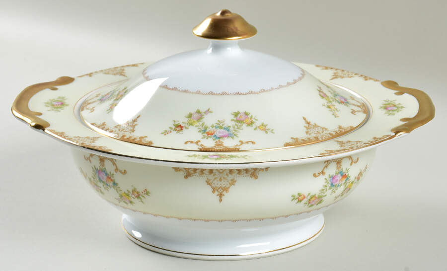 Marie Round Covered Vegetable by Meito-1