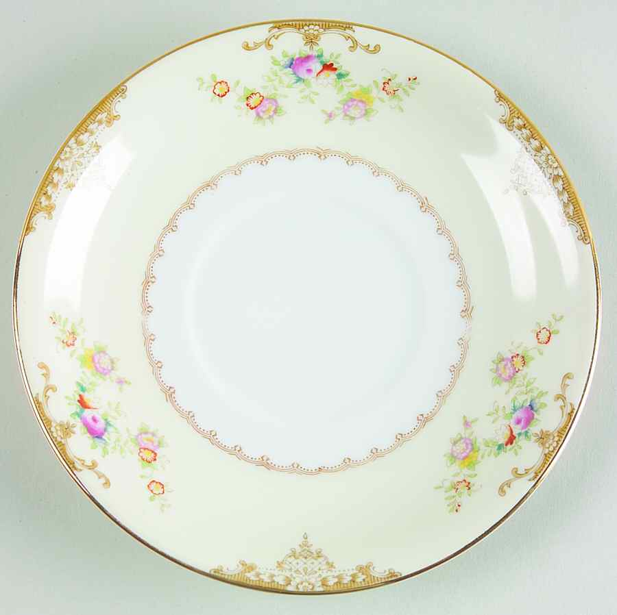 Marie Saucer for Footed Cream Soup Bowl by Meito-1