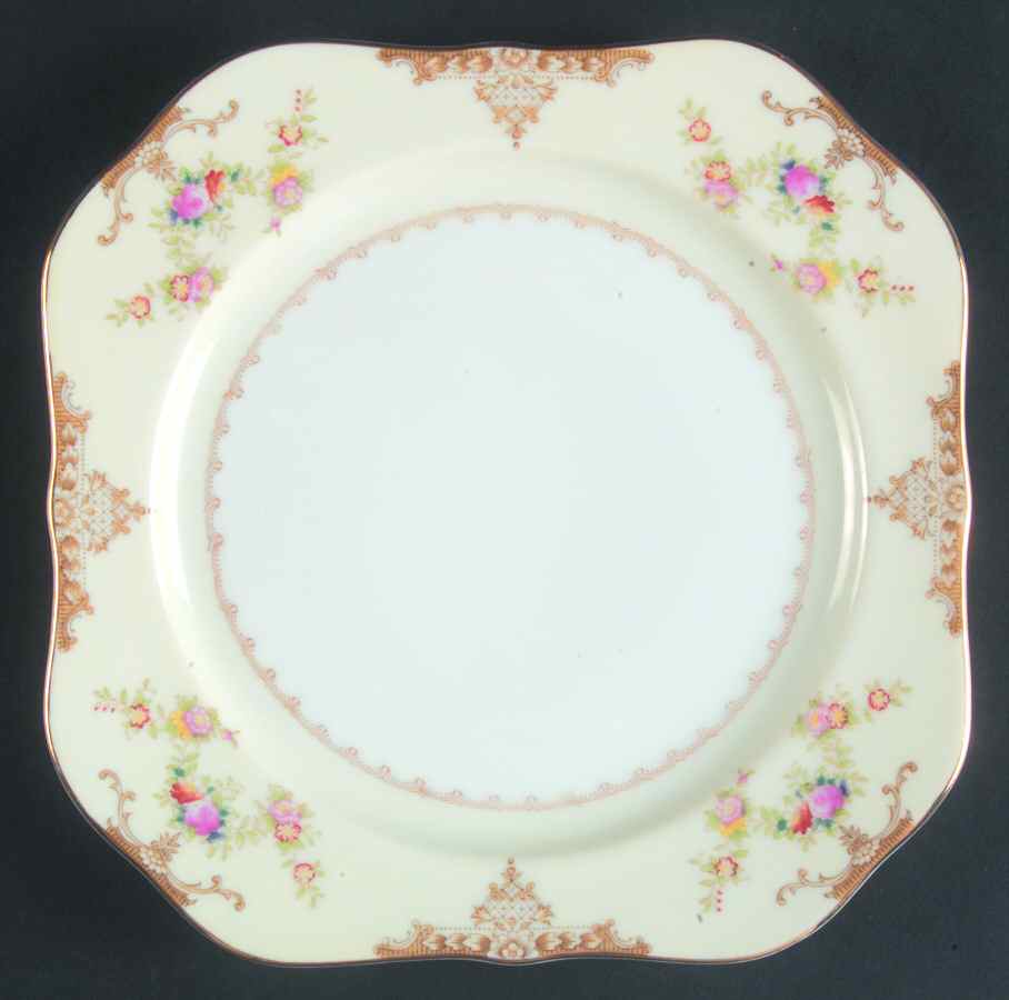 Marie Square Salad Plate by Meito-1