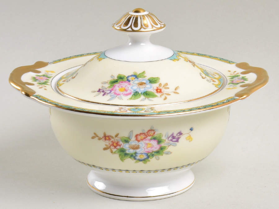 Marcia Sugar Bowl & Lid by Meito-1