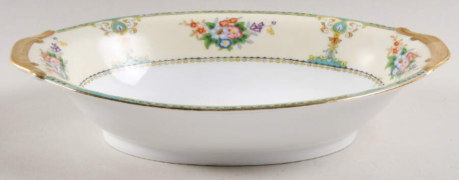 Marcia 9" Oval Vegetable Bowl by Meito-1