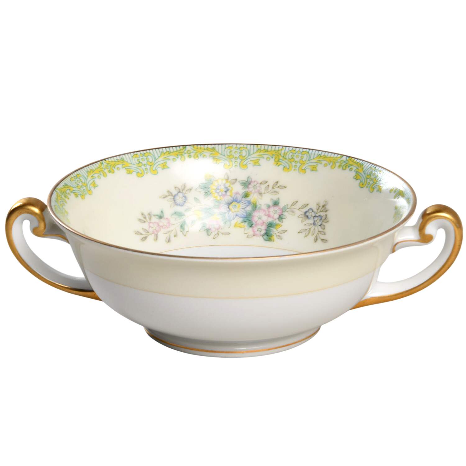 Marie  Footed Cream Soup Bowl by Meito-1