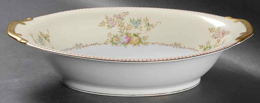 Marjorie 11" Oval Vegetable Bowl by Meito-1