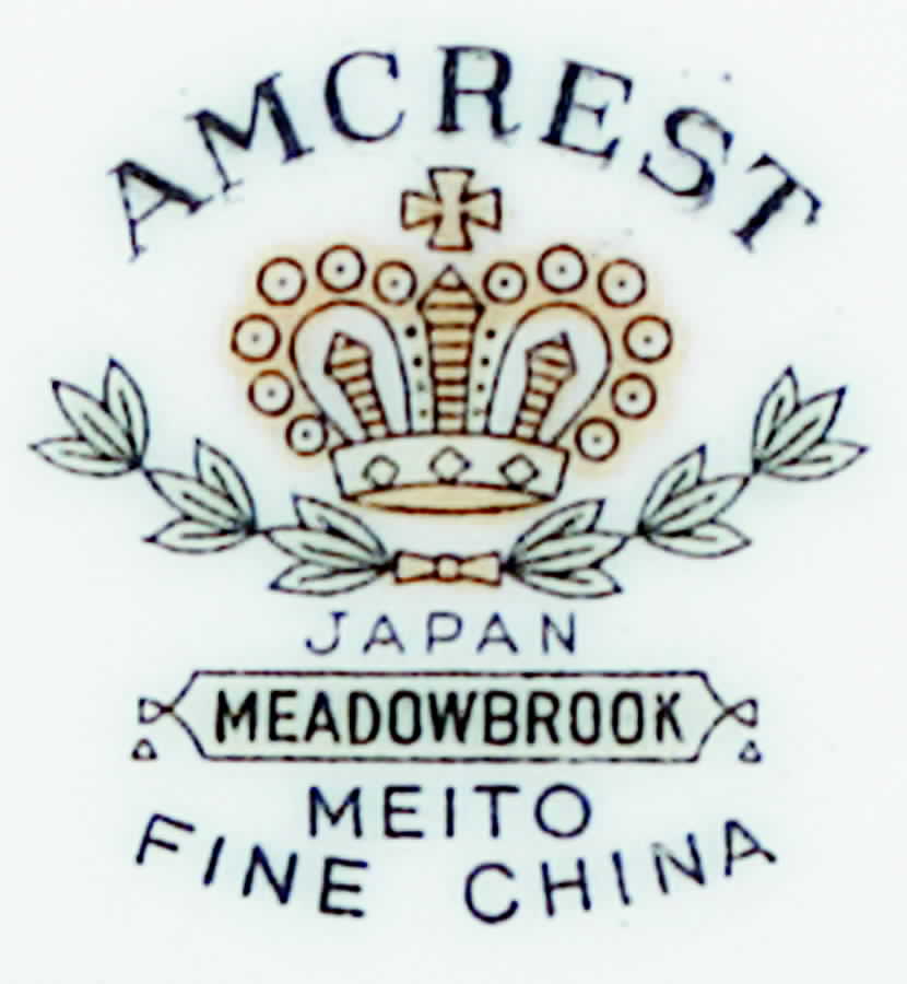 Meadowbrook Salad Plate by Meito-1