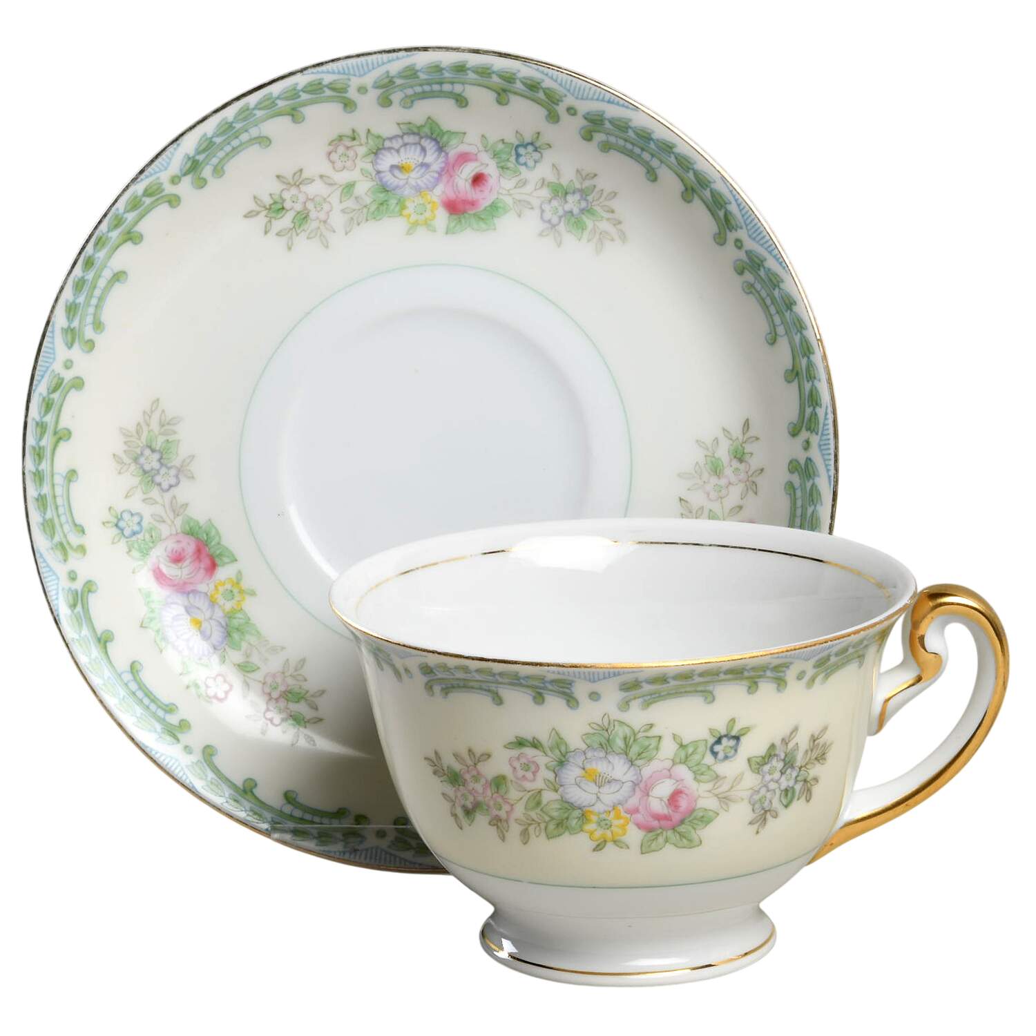 MEI100 Footed Cup & Saucer Set by Meito-1