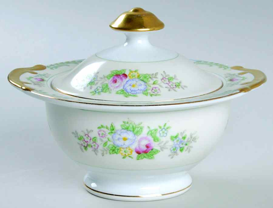 MEI100 Sugar Bowl & Lid by Meito-1