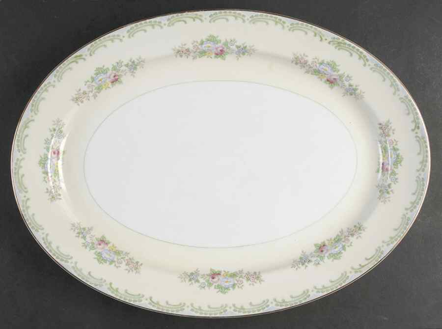 MEI100 16" Oval Serving Platter by Meito-1
