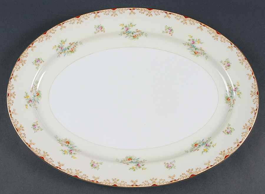 MEI106 16" Oval Serving Platter by Meito-1