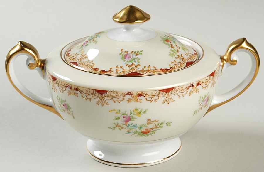 MEI106 Sugar Bowl & Lid by Meito-1