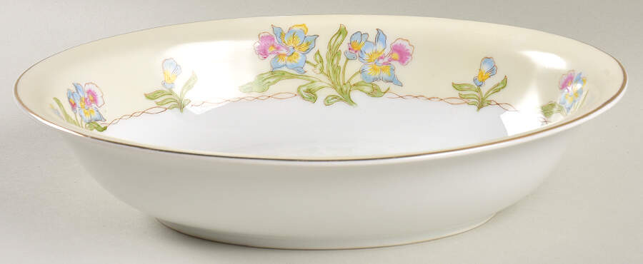 MEI108 10" Oval Vegetable Bowl by Meito-1
