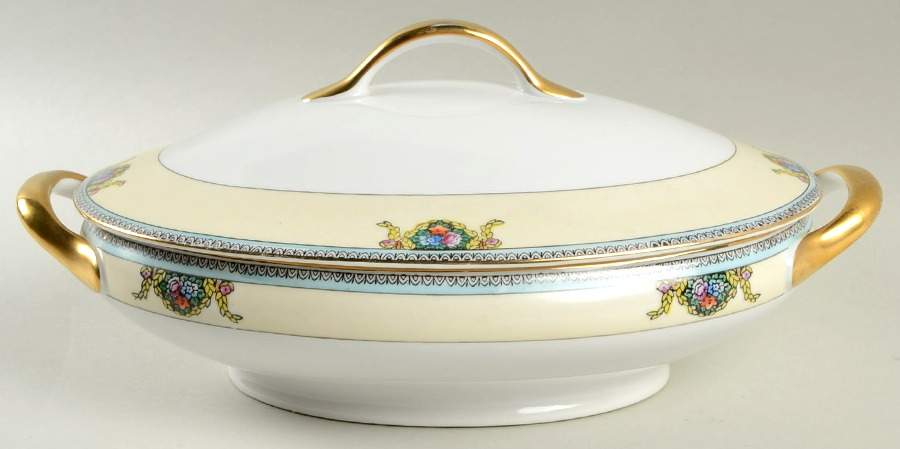 MEI11 Oval Covered Vegetable by Meito-1
