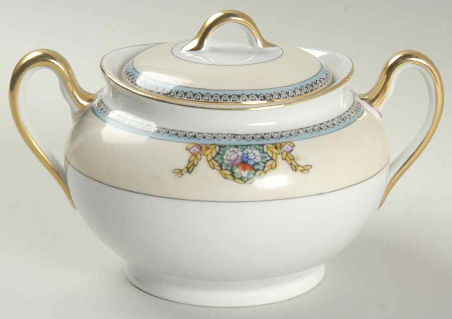 MEI11 Sugar Bowl & Lid by Meito-1