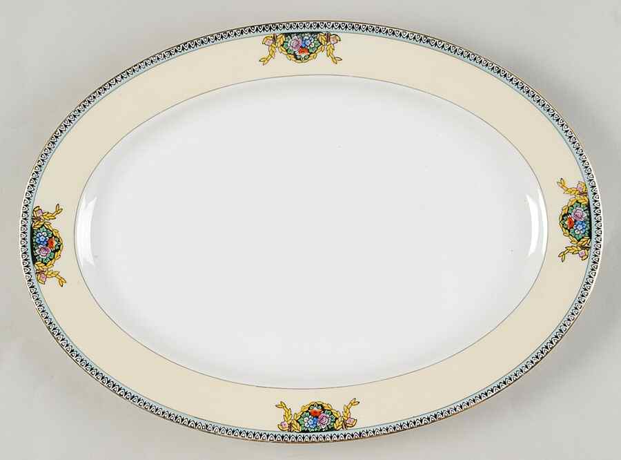 MEI11 11" Oval Serving Platter by Meito-1