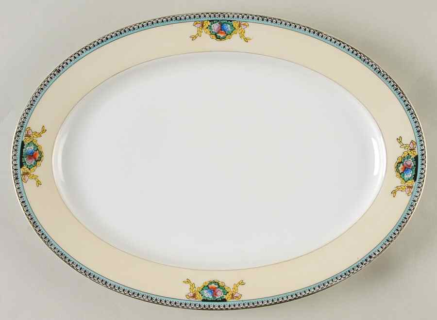 MEI11 12" Oval Serving Platter by Meito-1