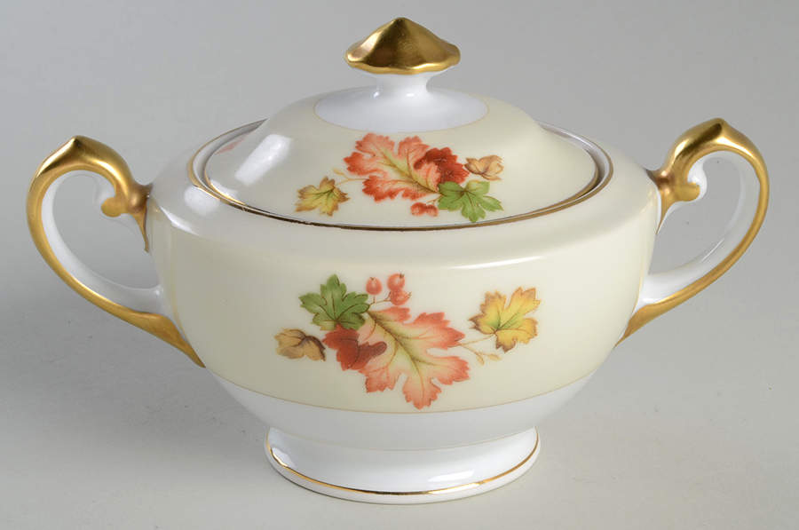MEI117 (F & B JAPAN) Sugar Bowl & Lid by Meito-1