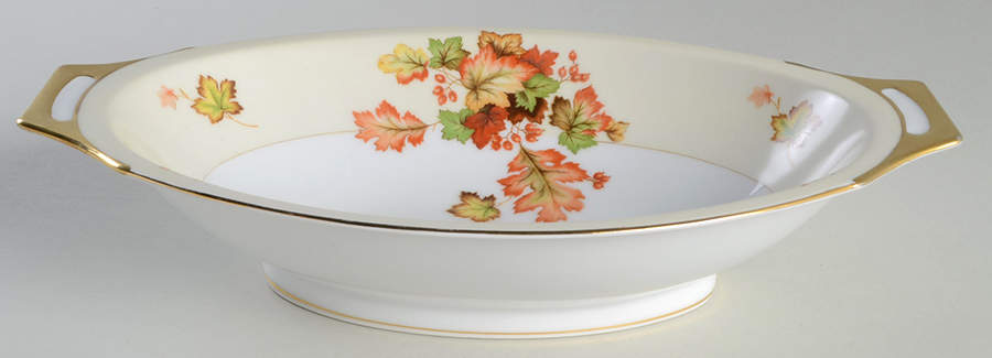 MEI117 (F & B JAPAN) 11" Oval Vegetable Bowl by Meito-1