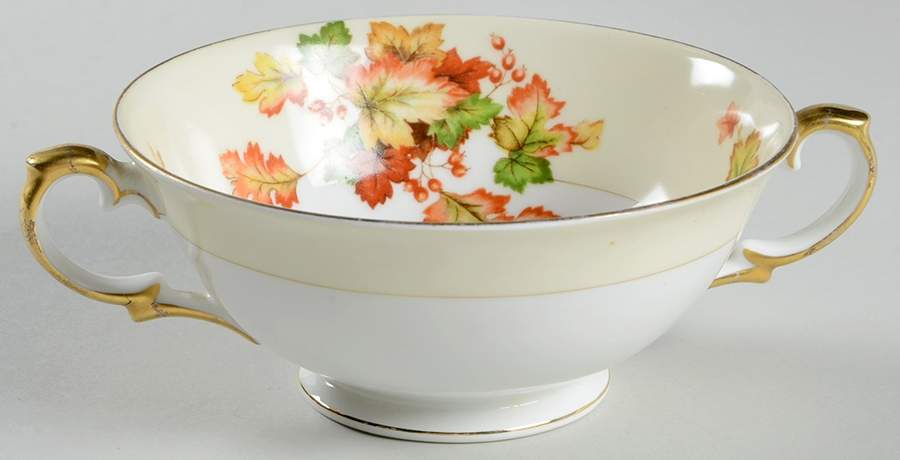 MEI117 (F & B JAPAN) Footed Cream Soup Bowl by Meito-1