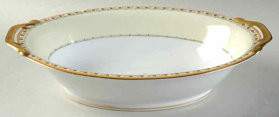 MEI118 11" Oval Vegetable Bowl by Meito-1