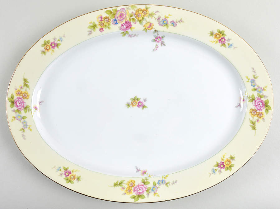 MEI120 16" Oval Serving Platter by Meito-1
