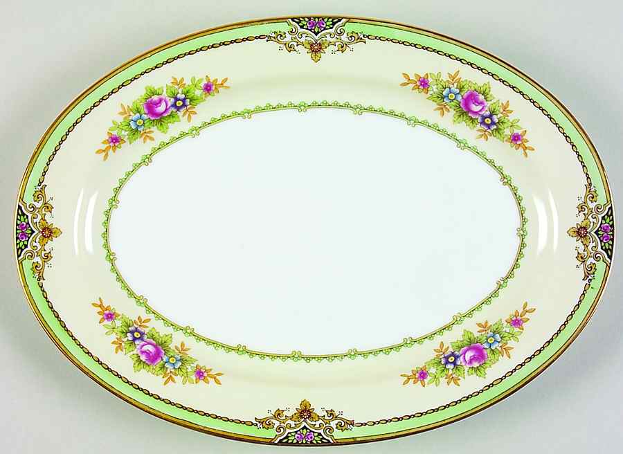 MEI123 11" Oval Serving Platter by Meito-1