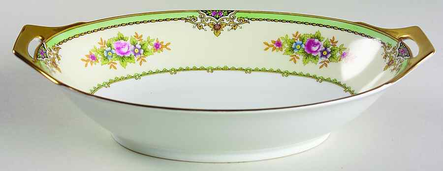 MEI123 11" Oval Vegetable Bowl by Meito-1