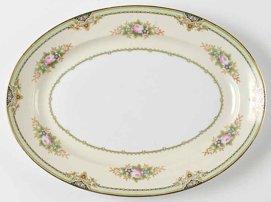 MEI123 14" Oval Serving Platter by Meito-1