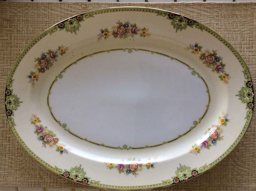MEI124 16" Oval Serving Platter by Meito-1