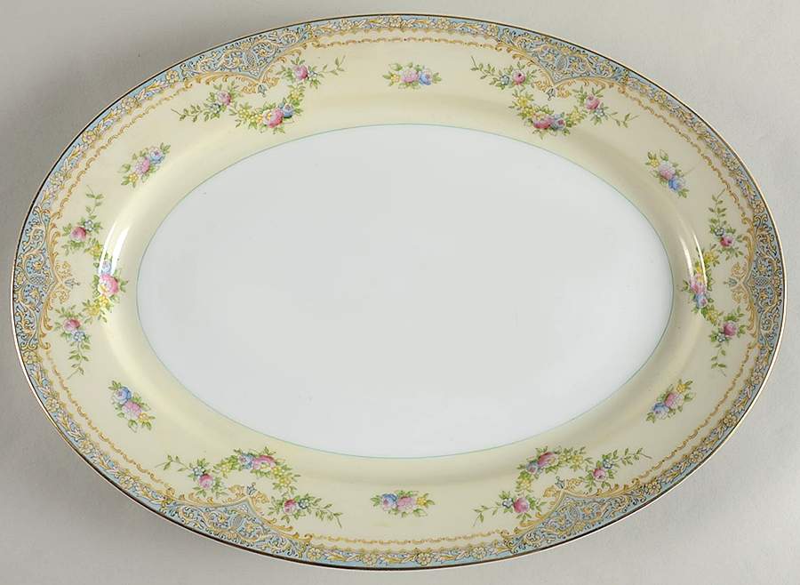 MEI127  14" Oval Serving Platter by Meito-1