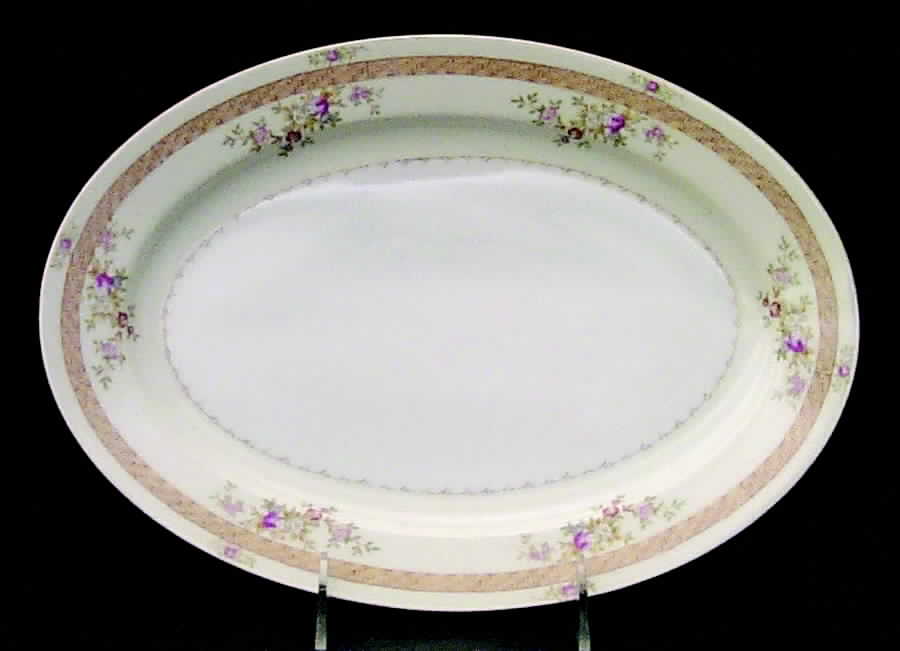 MEI129 12" Oval Serving Platter by Meito-1