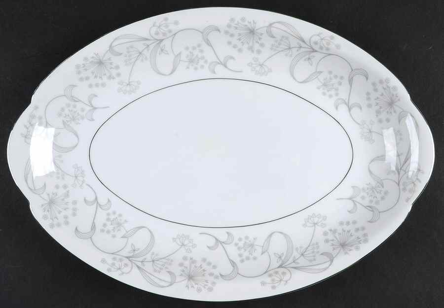 MEI132 (F & B JAPAN) 12" Oval Serving Platter by Meito-1