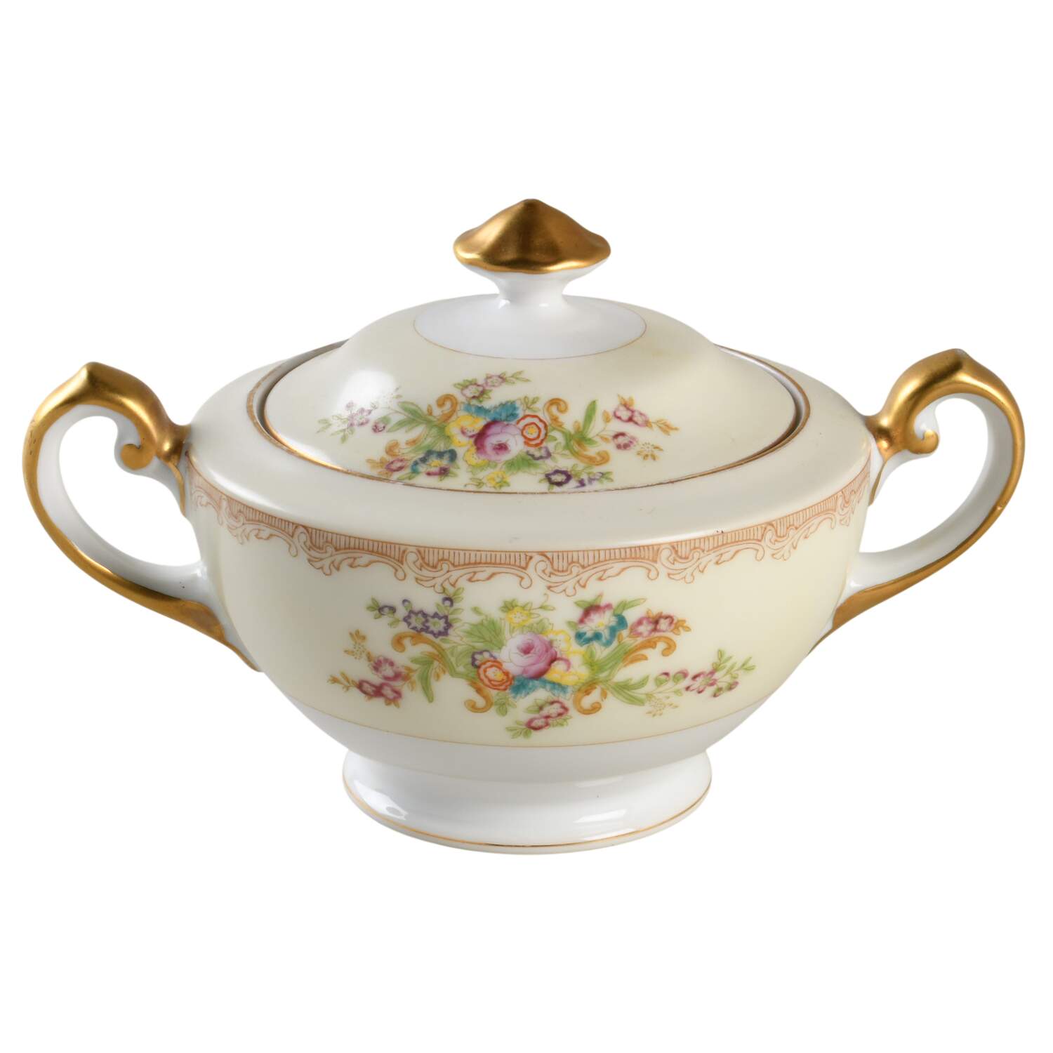 MEI133 Sugar Bowl & Lid by Meito-1