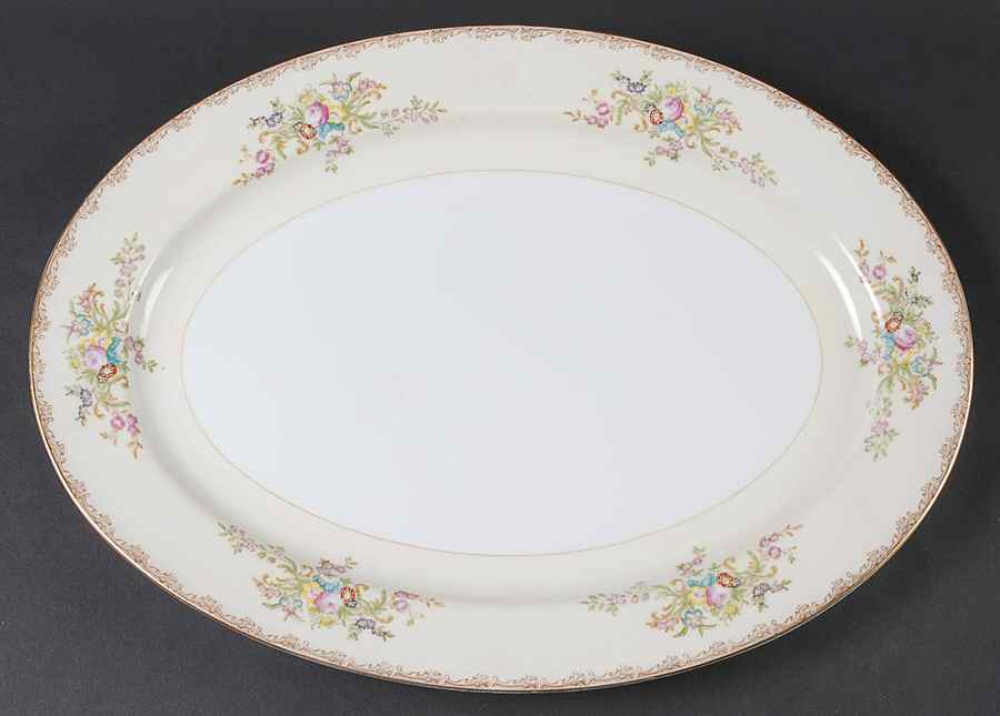 MEI133 16" Oval Serving Platter by Meito-1
